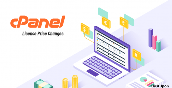 cpanel license changes